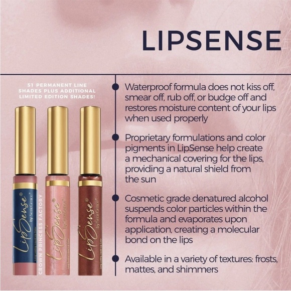 LipSense Lip Stain – First Love | Long Lasting Smudge-Proof Color - Picture 3 of 6